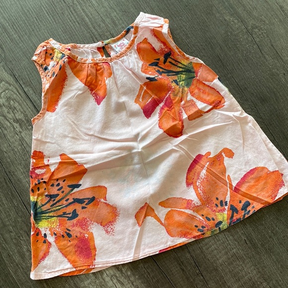 BABY GAP| toddlers floral print top - Picture 3 of 5